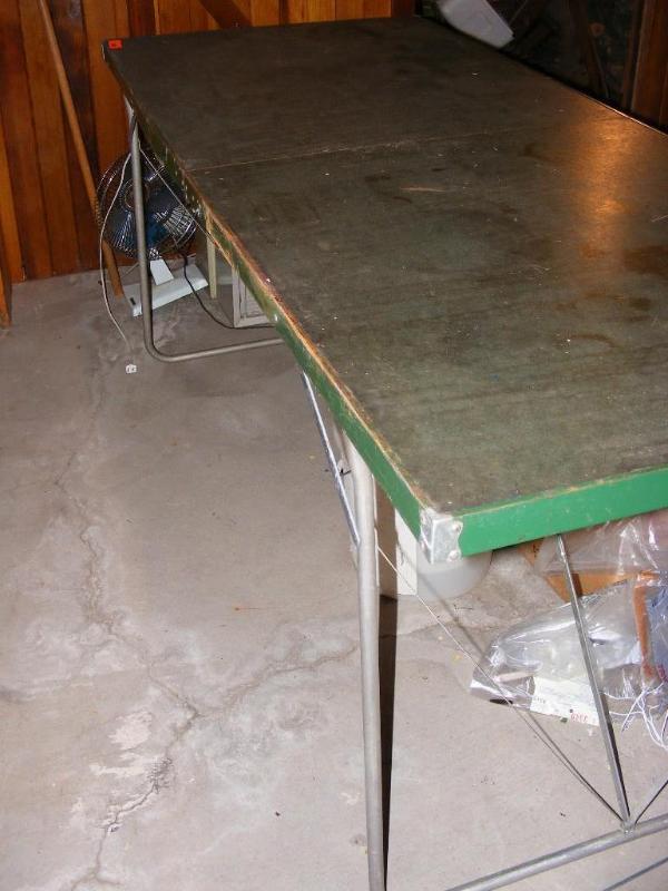 lot 373 image: Folding Table, approx 6 long x 3 ...