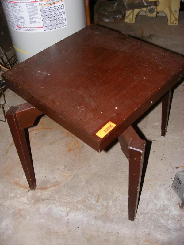 lot 395 image: Side Table with Turning Top...
