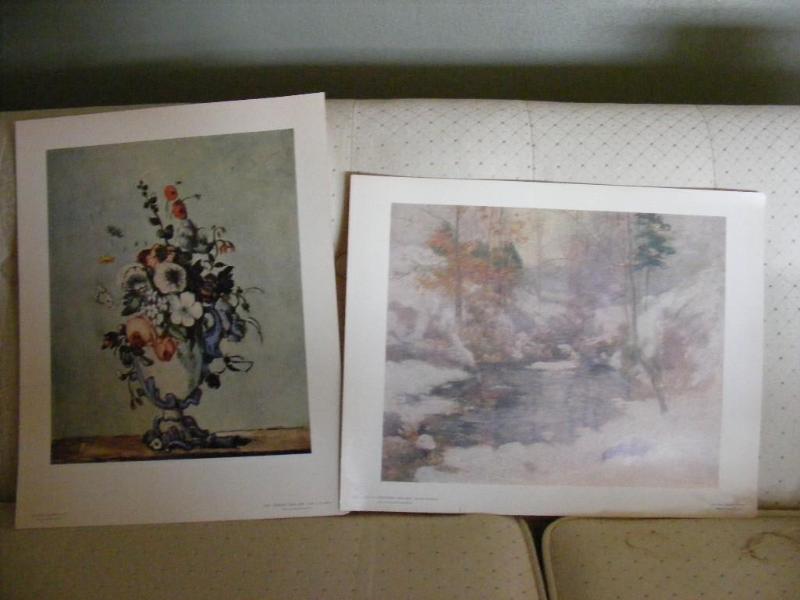 lot 41 image: Unframed Pictures, marked National ...