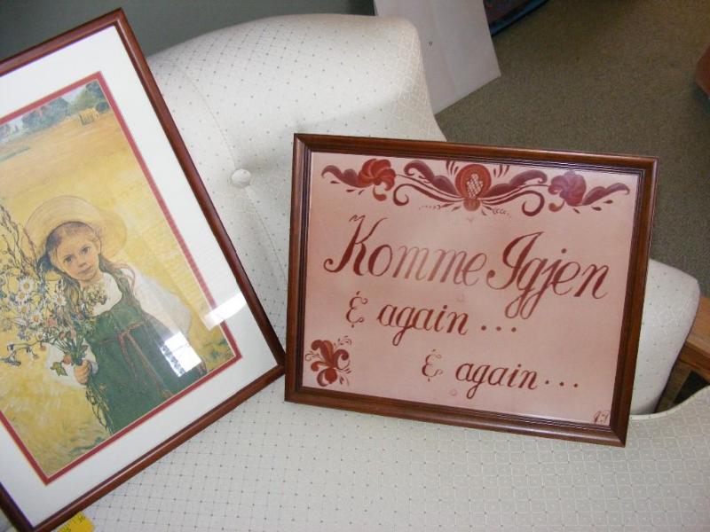 lot 46 image: Two Framed Pictures...