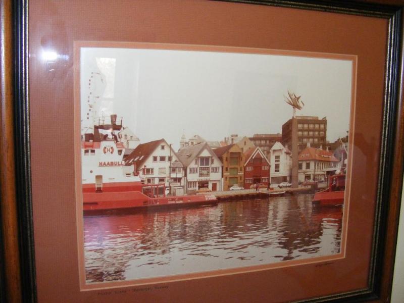 lot 88 image: Harbor Scene, Stavanger, Norway Fra...
