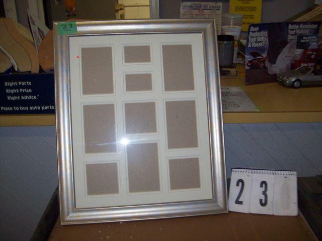 Silver and gold Picture Collage Fra...