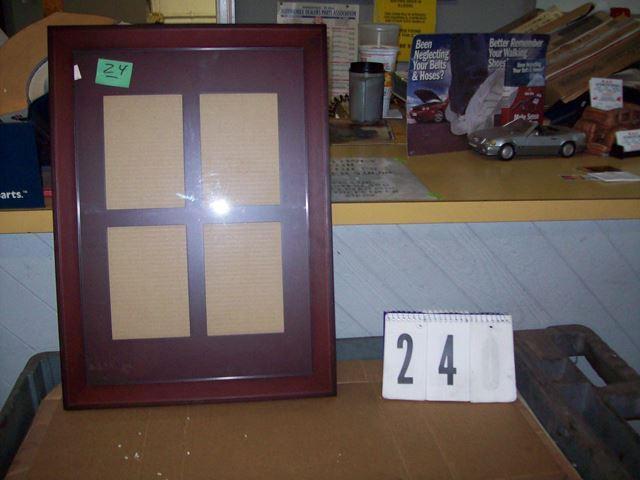 Cherry Finish Picture Frame 16&quot...