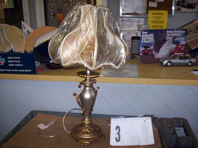 Gold Table Lamp...