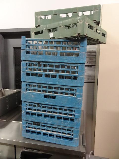 7 dishwasher racks...