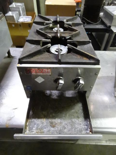 Cecil ware 2 burner gas table top s...