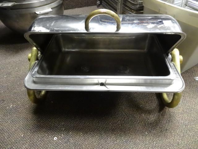 Roll top chaffing pan...