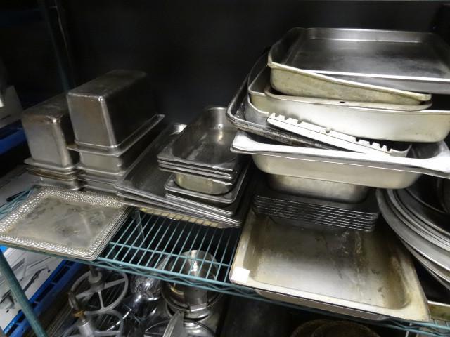 Misc. Stainless Pans...