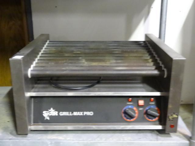Star grill max hot dog roller grill...