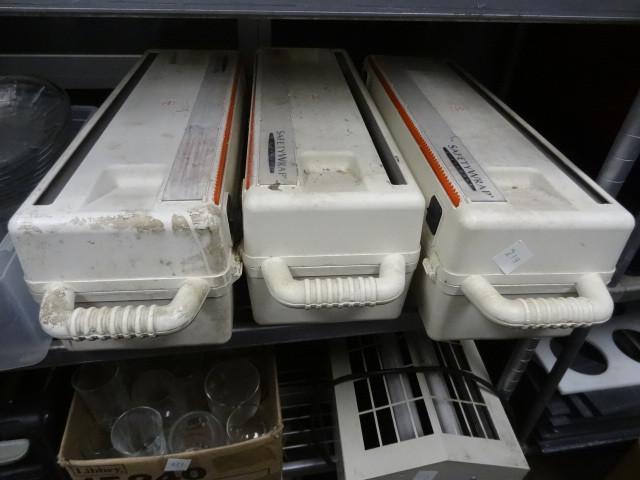3 Safety Wrap Dispensers...
