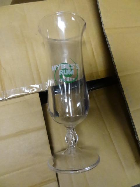 Meyers Rum Plastic Glasses...