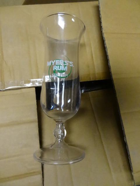 Meyers Rum Plastic Glasses...