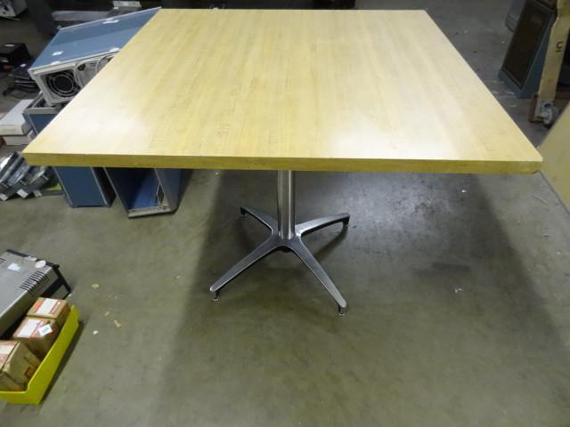 36 x 36 Table with Metal Base...
