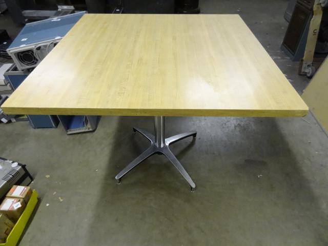 36 x 36 Table with Metal Base...