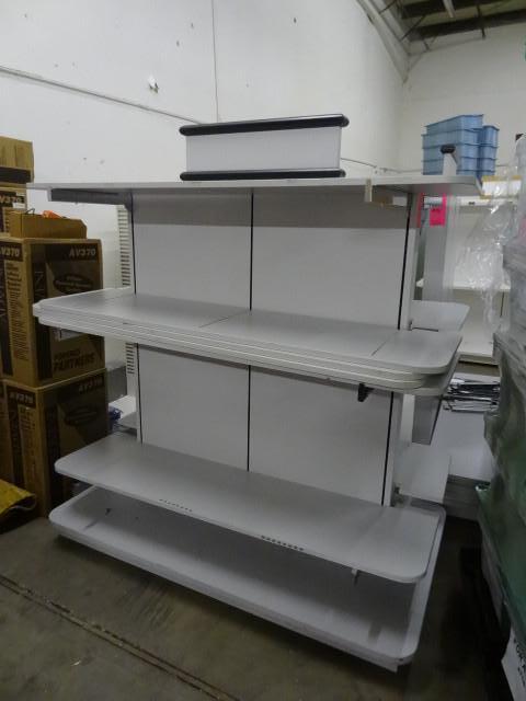 Retail Store Fixture on Wheels. 2 S...