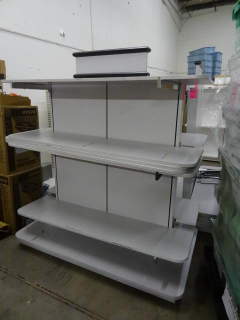 Retail Store Fixture on Wheels. 2 S...