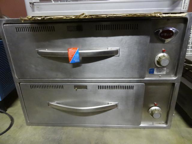 Wells 2 drawer warmer. Model RW-2. ...