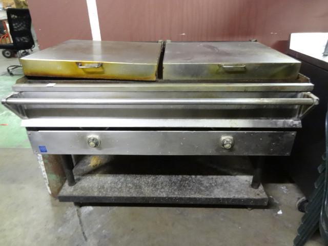 48 x 24 flat grill with covers. Nat...