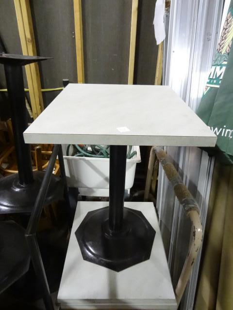 20 x 24 x 29 metal framed tables. Q...