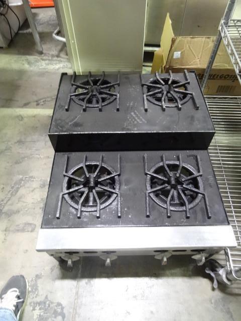 4 Burner Table Top Range. Natural G...