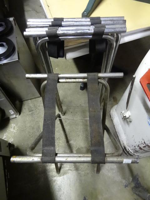 3 Metal Hostess Tray Stands...