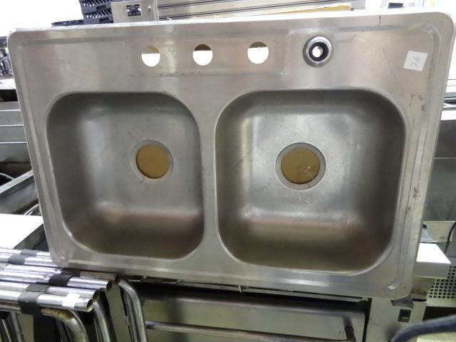 2 Basin Stainless Sink Insert...