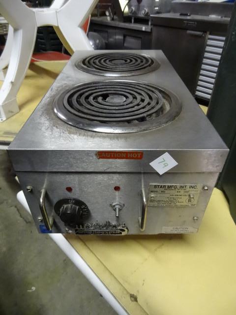 Star 2 Burner Table Top Range. 502S...