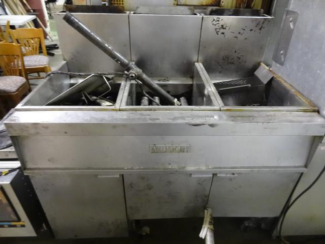 Vulcan 6 Basket Deep Fryer. Natural...