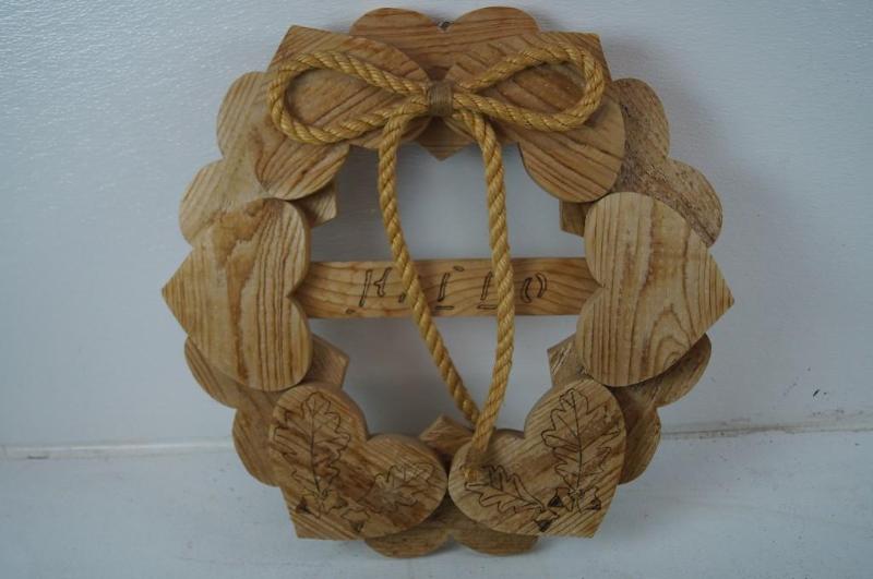 Wooden Wreath
