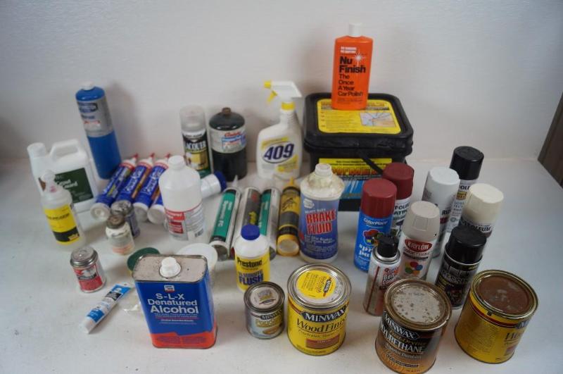 Stain, cleaning, paint, and more