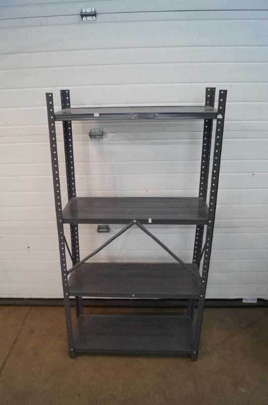Metal shelf