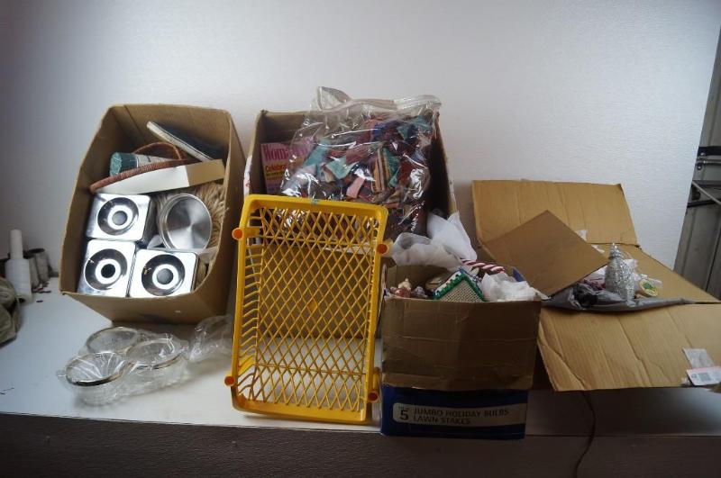 A Lot of MIsc boxes. Includes kitch...