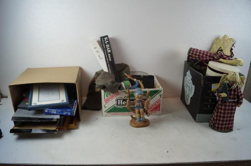 Books Decoration & Golf balls