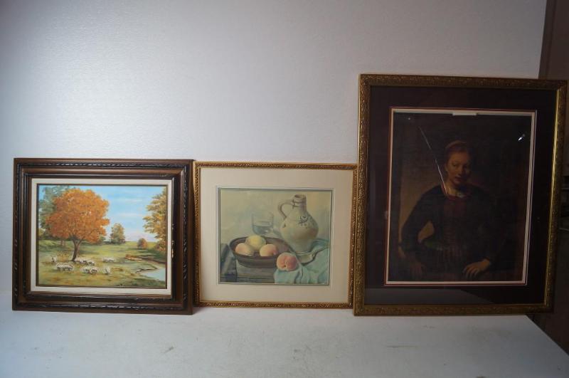 3 art peices