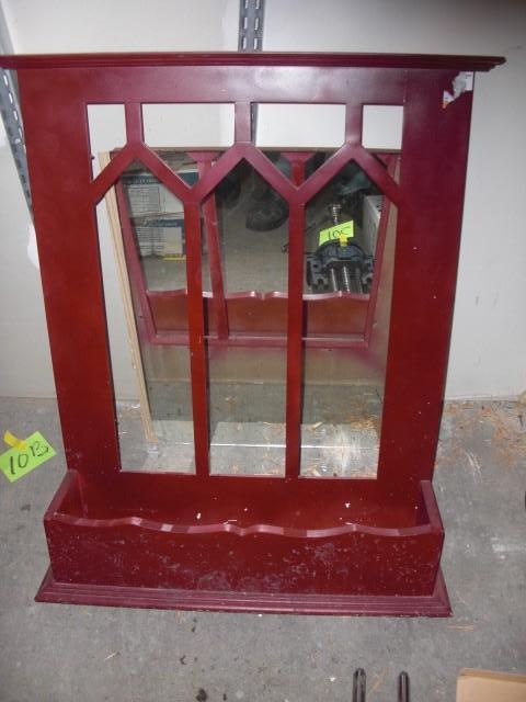 Mirrored Shelf