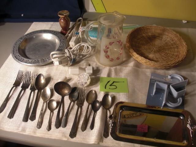 Silverware and serving trays