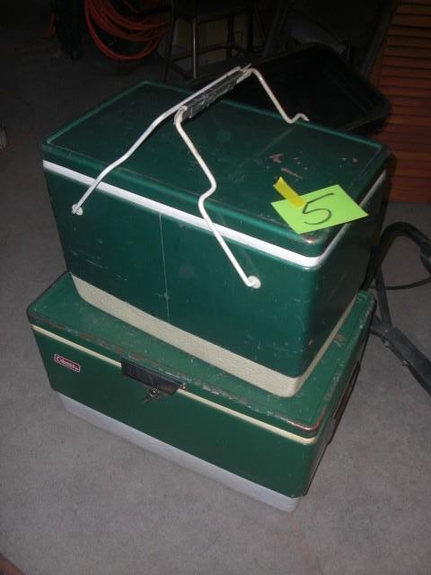 Vintage Coleman Coolers