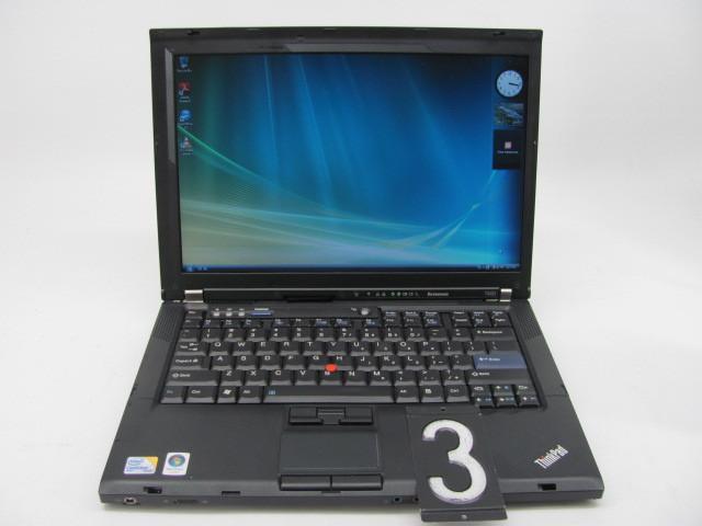 lot 3 image: Lenovo thinkpad T400 laptop compute...