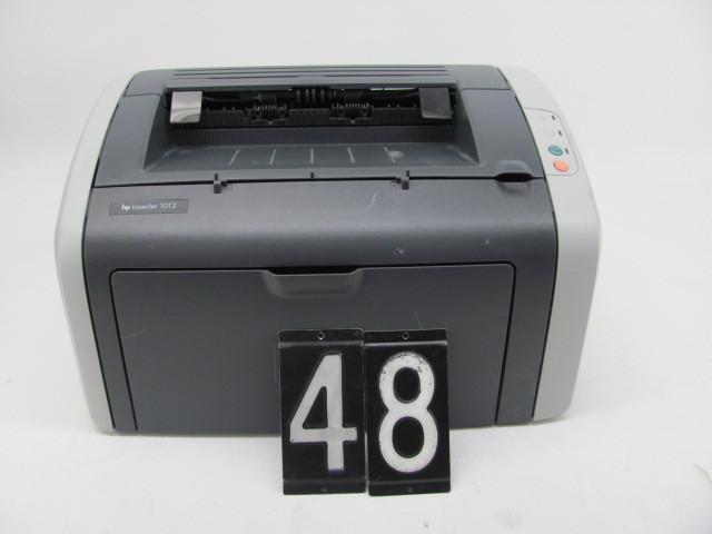 lot 48 image: HP laserjet M1212nf printerscanner...