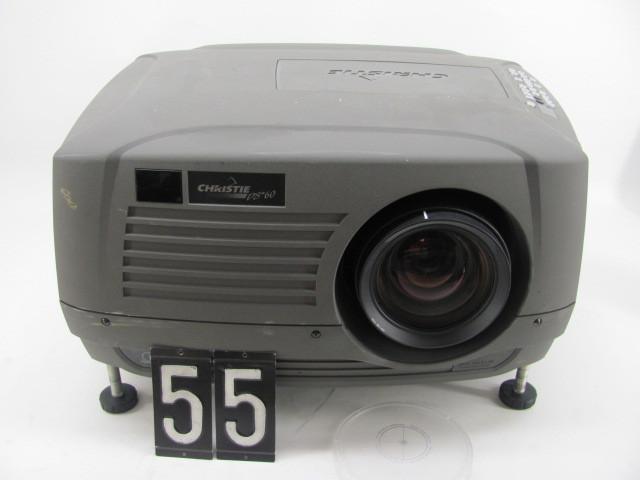 lot 55 image: Christie DS60 projector. This unit...