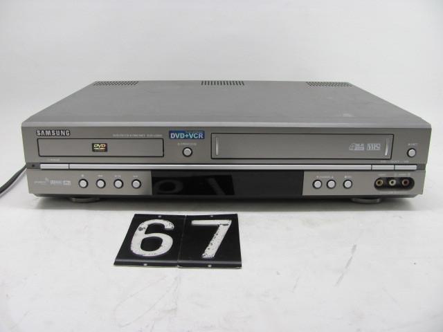 lot 67 image: Samsung DVD V-2000 VCRDVD combo. T...
