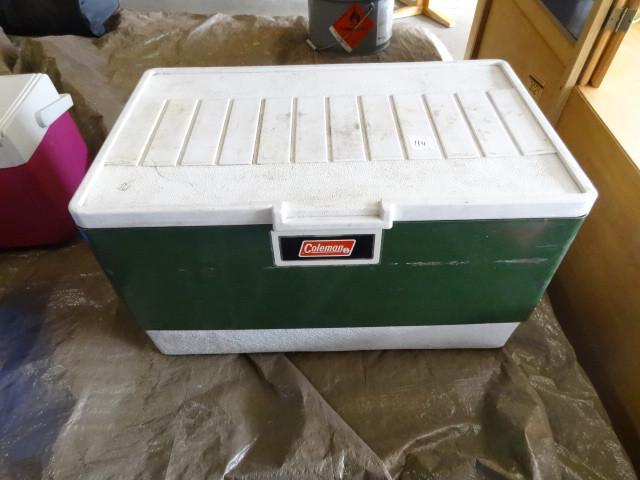 lot 114 image: Coleman cooler...
