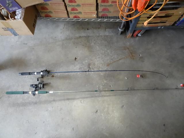 lot 132 image: Abu Garcia and eagle eyed reels and...