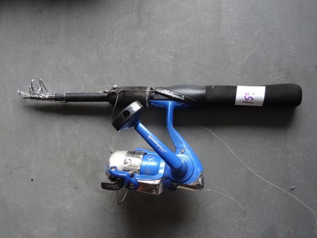 lot 155 image: Shakespeare fish reel with collapsi...