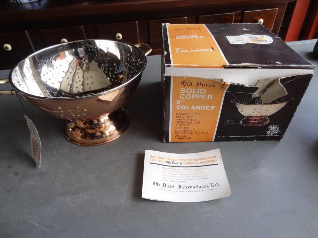 lot 163 image: Old Dutch copper and brass 9&quot ...