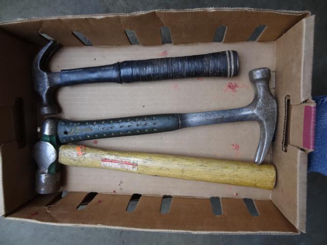 lot 180 image: 3 hammers...