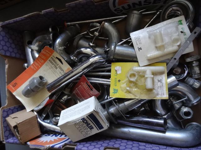lot 186 image: Misc plumbing supplies...