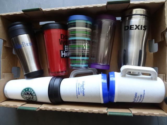 lot 210 image: Misc coffee mugs...