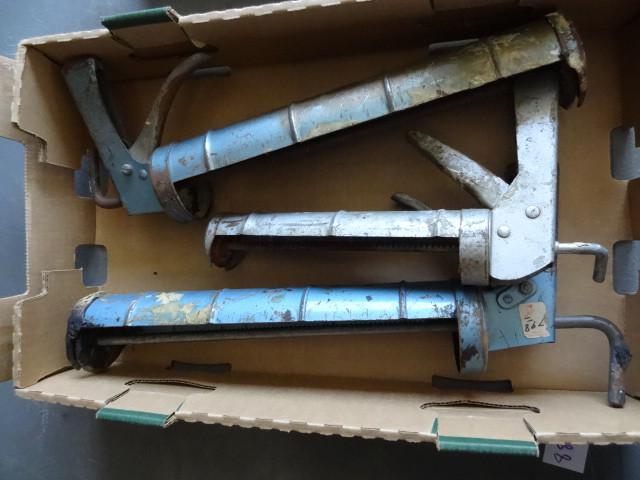 lot 213 image: 3 caulking guns...