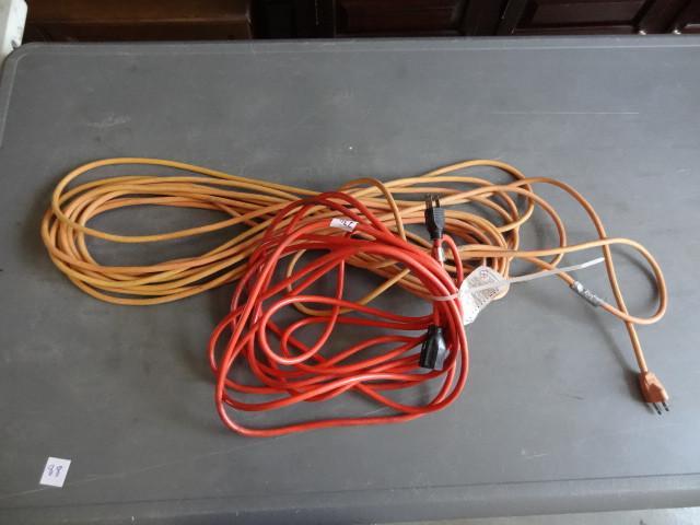 lot 234 image: 25 and 50 extension cord...